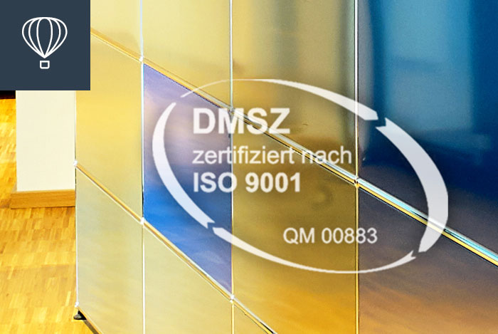 GUERDAN HATZEL & PARTNER istnach DIN EN ISO 9001:2008 zertifiziert